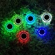 solar fence post lights